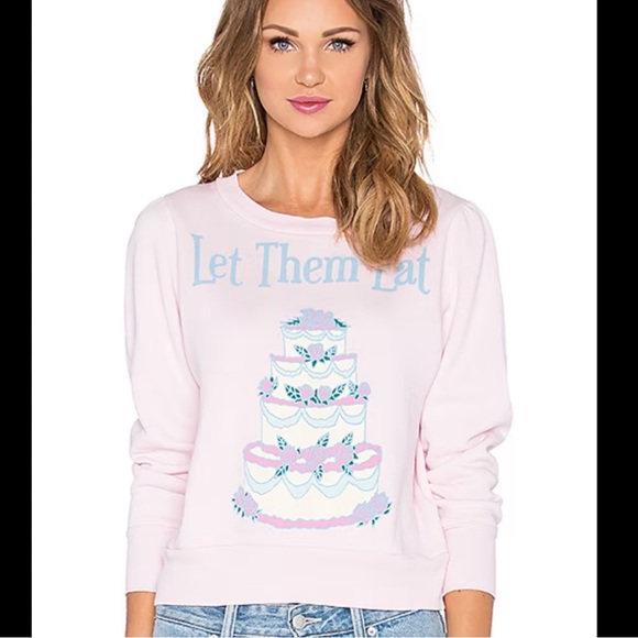 WILDFOX LET THEM EAT CAKE SWEATSHIRT - Picture 11 of 11